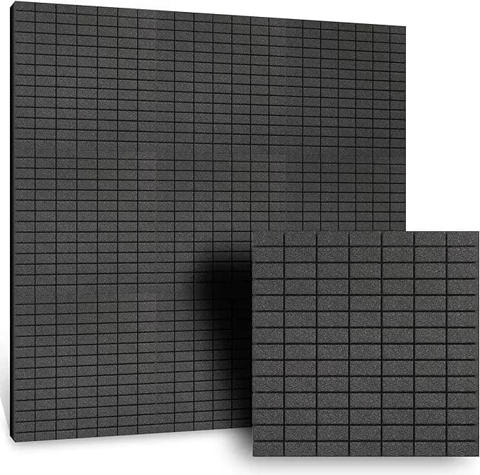 Thor Absorber Black 60×60 Acoustic Panels – Pack of 10