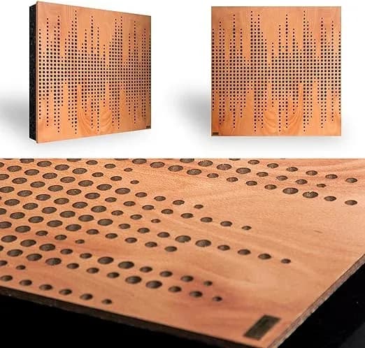 ATHOS BROWN Acoustic Foam Panels – Pack of 4