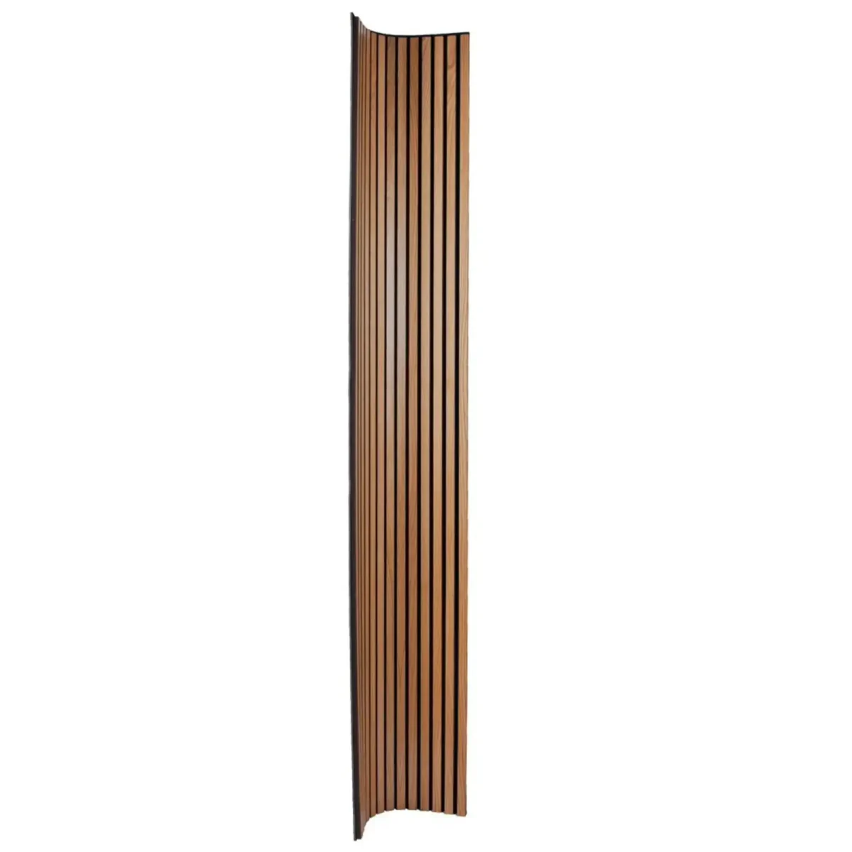 Acoustic Wood Slat Wall Panel - Dark Brown (Walnut) - Image 5