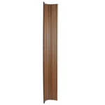 Acoustic Wood Slat Wall Panel - Dark Brown (Walnut) - Image 5