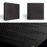 Athos Black Acoustic Wooden Panels - Pack of 4 - Image 2