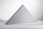 Triangular Absorption Acoustic Fabric Panel - 2 Pcs Pack (Grey) - Image 2