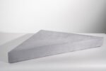 Triangular Absorption Acoustic Fabric Panel - 2 Pcs Pack (Grey) - Image 3
